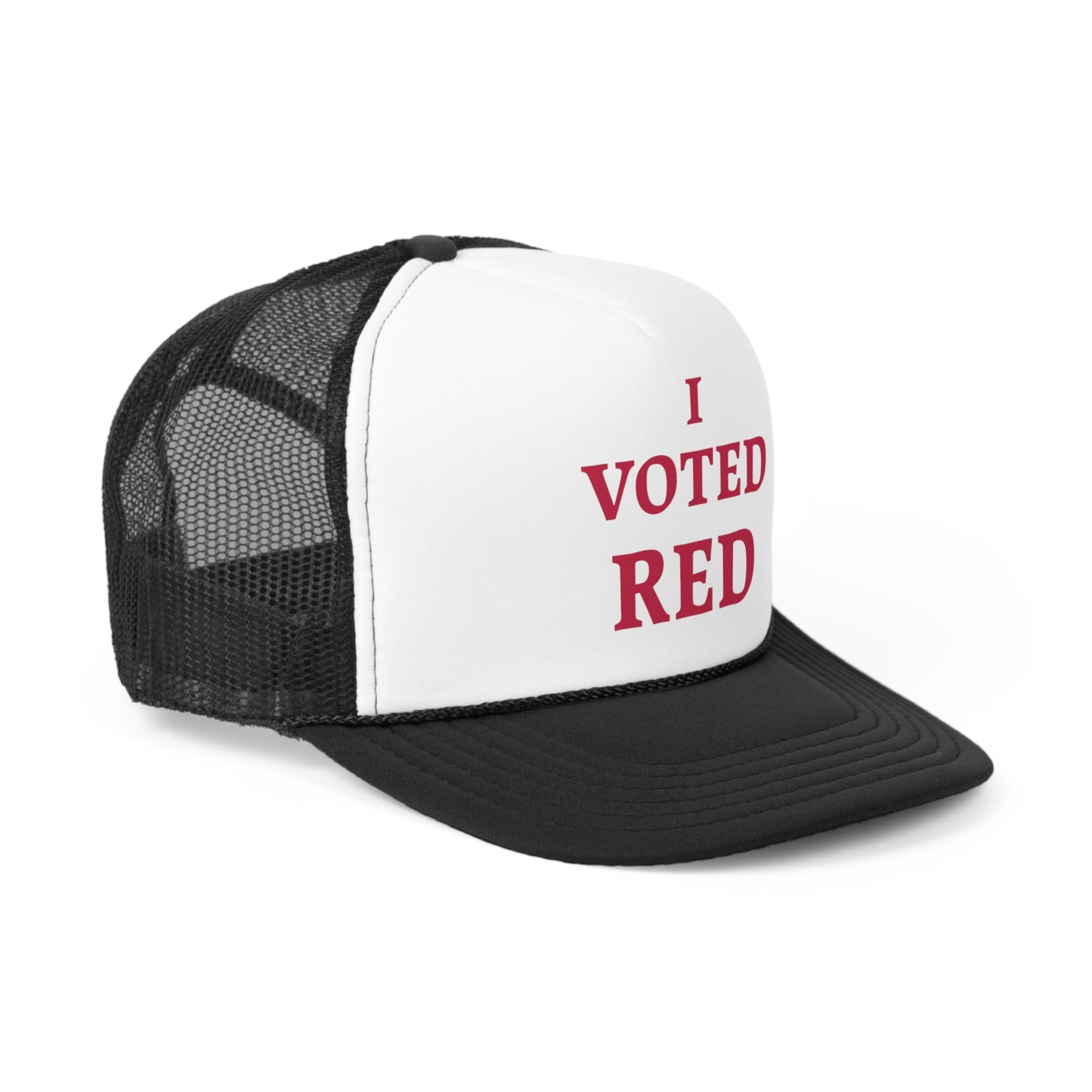 I Voted Red Trucker Caps