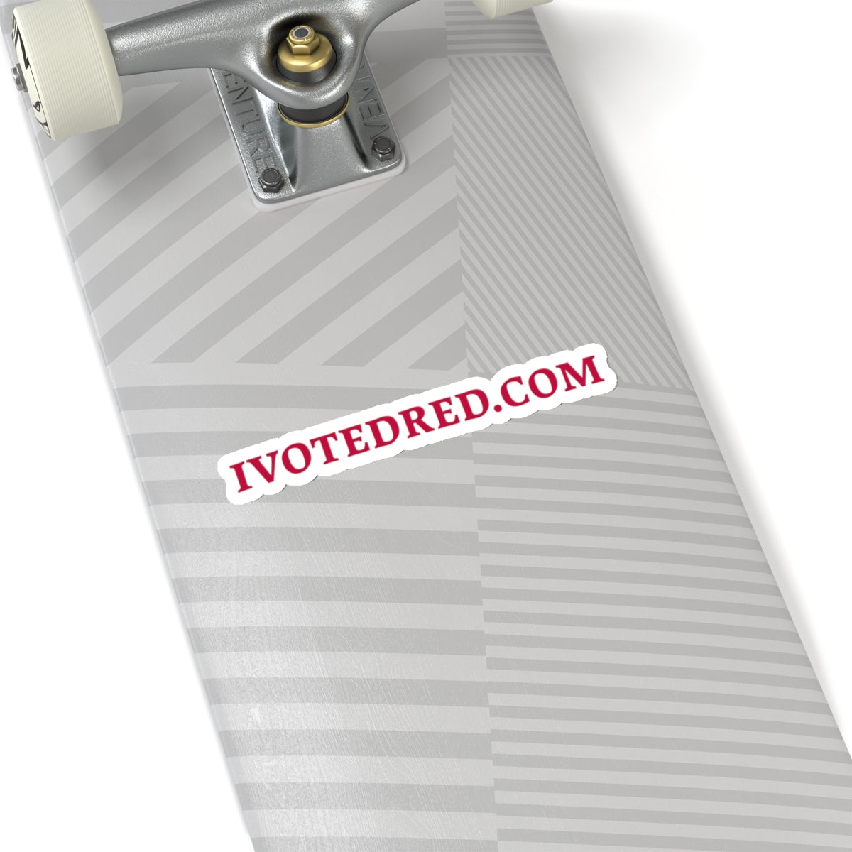 IVOTEDRED.COM Kiss-cut Stickers
